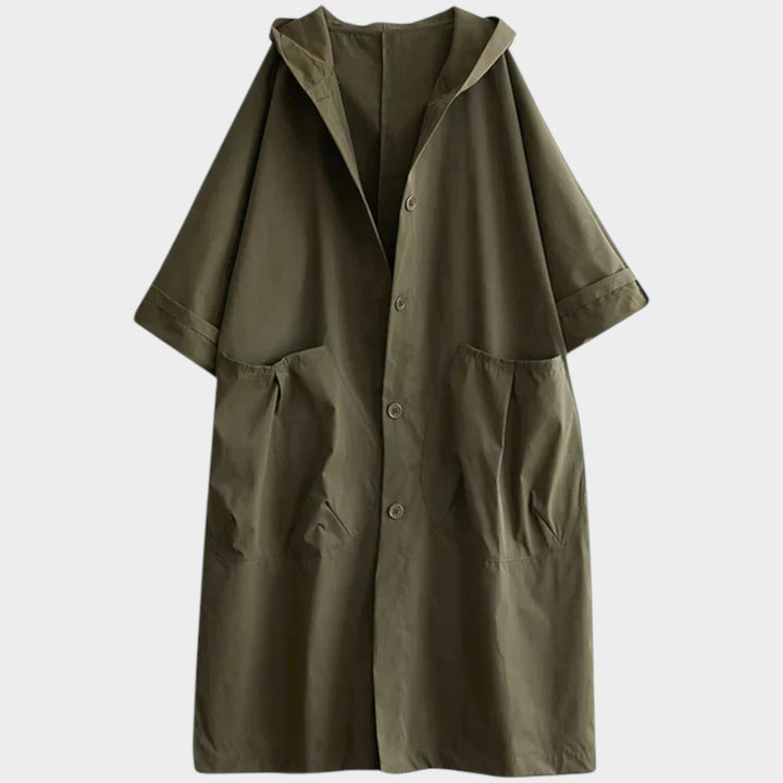 Oversized Waterproof Longline Trench Coat