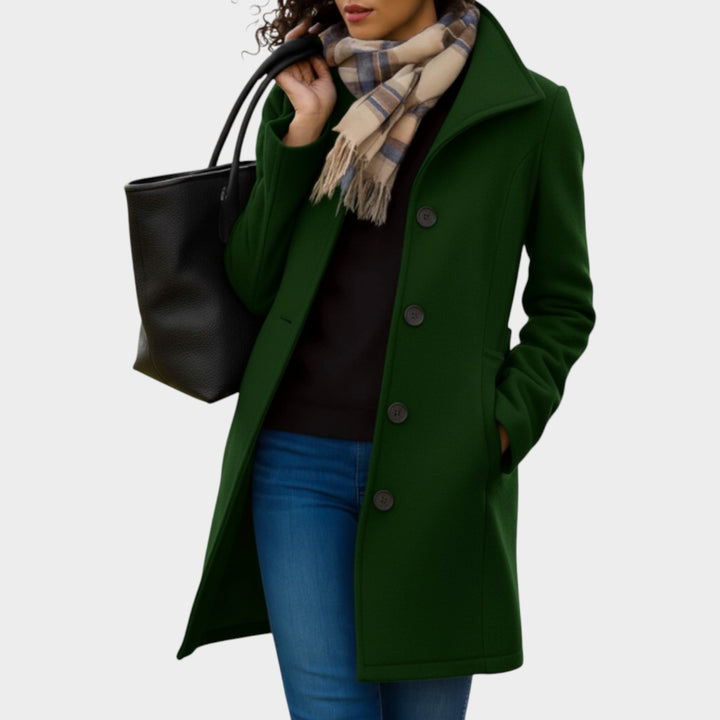 Winter Classic Mid Length Button Coat