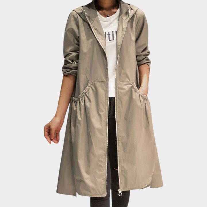 Long Winter Waterproof Trench Coat
