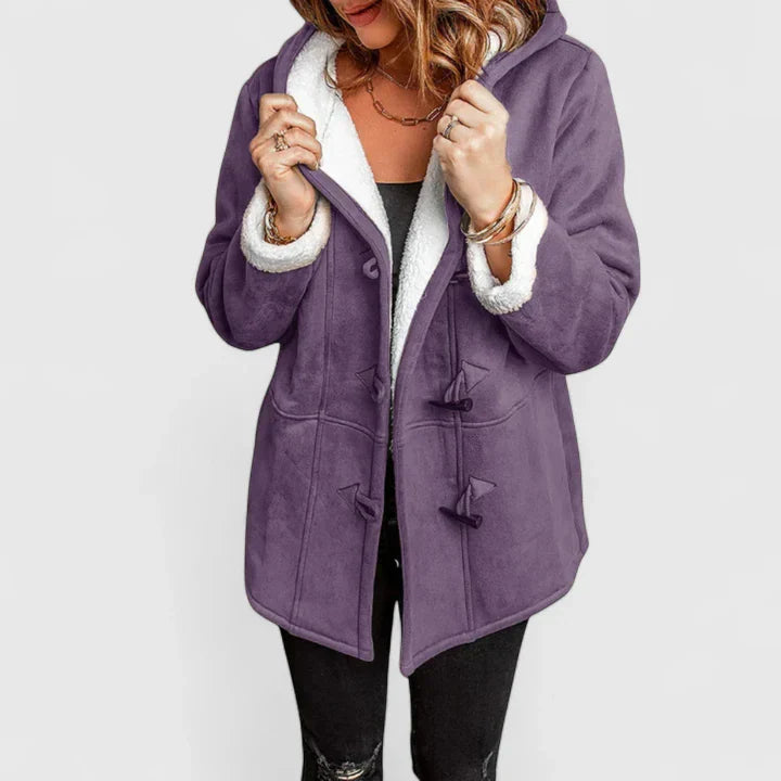 Faux Fur Shearling Winter Coat