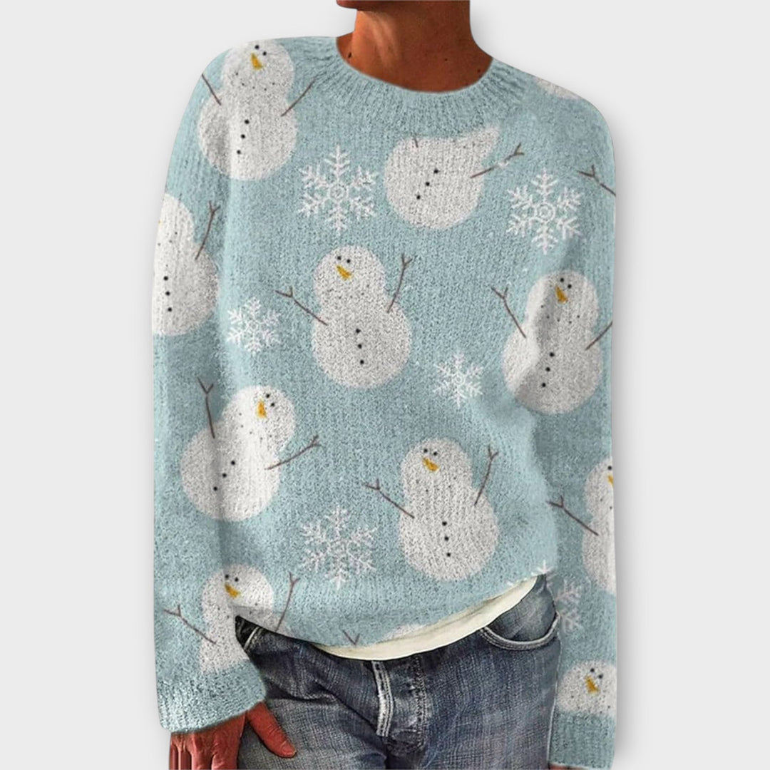 Christmas Crew Neck Knitted Jumper