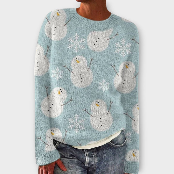 Christmas Crew Neck Knitted Jumper