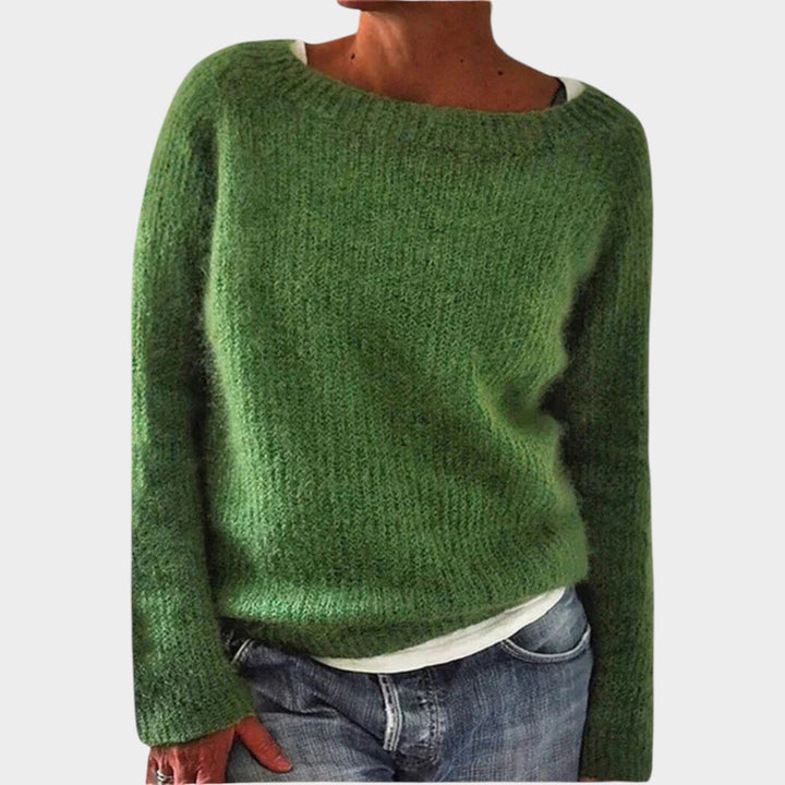 Crew Neck Knitted Jumper