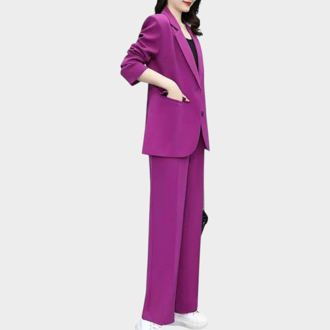 Women's Suit Tailored Two-Piece Set