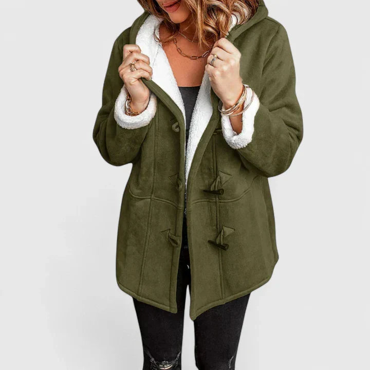 Faux Fur Shearling Winter Coat
