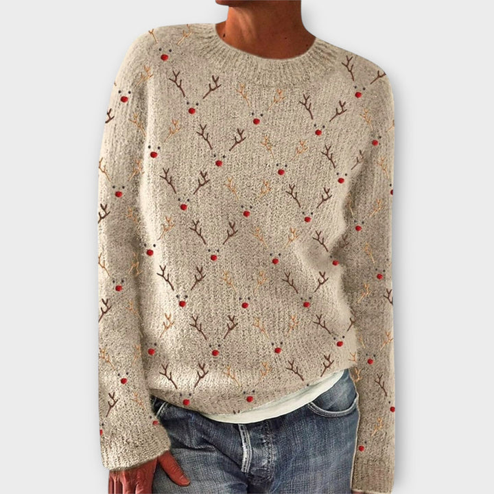 Christmas Crew Neck Knitted Jumper