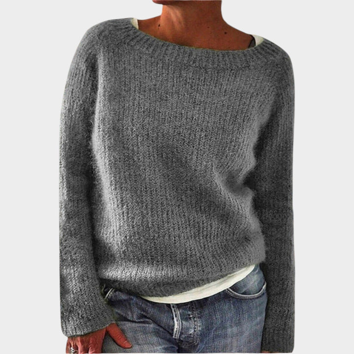 Crew Neck Knitted Jumper