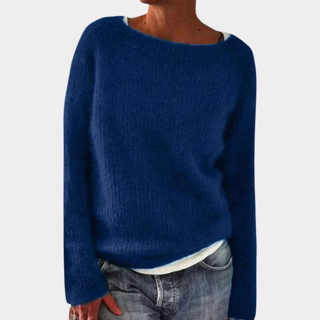 Crew Neck Knitted Jumper