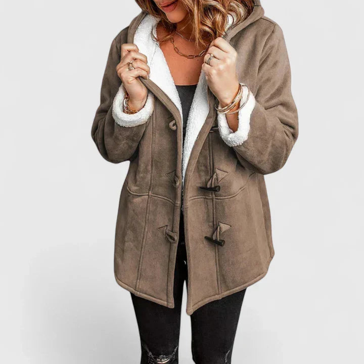 Faux Fur Shearling Winter Coat