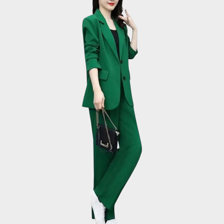 Women's Suit Tailored Two-Piece Set