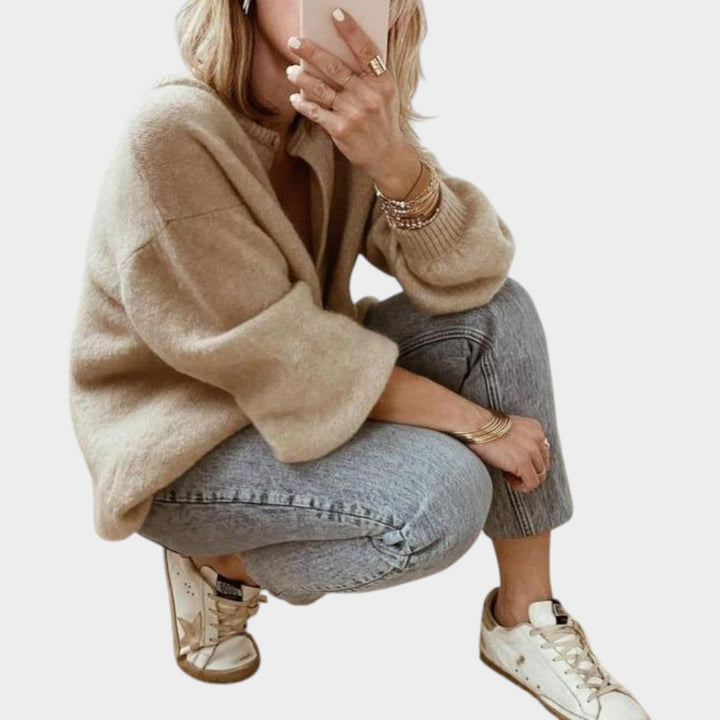 Women’s Button Up Cardigan Knit Long Sleeve