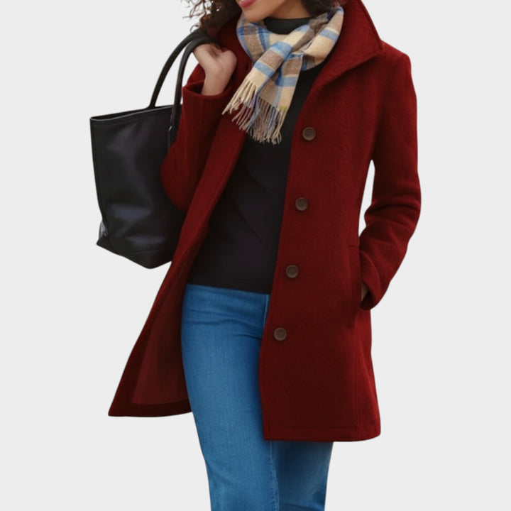 Winter Classic Mid Length Button Coat