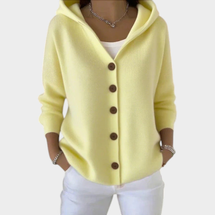 Cotton Knitted Button Up Cardigan
