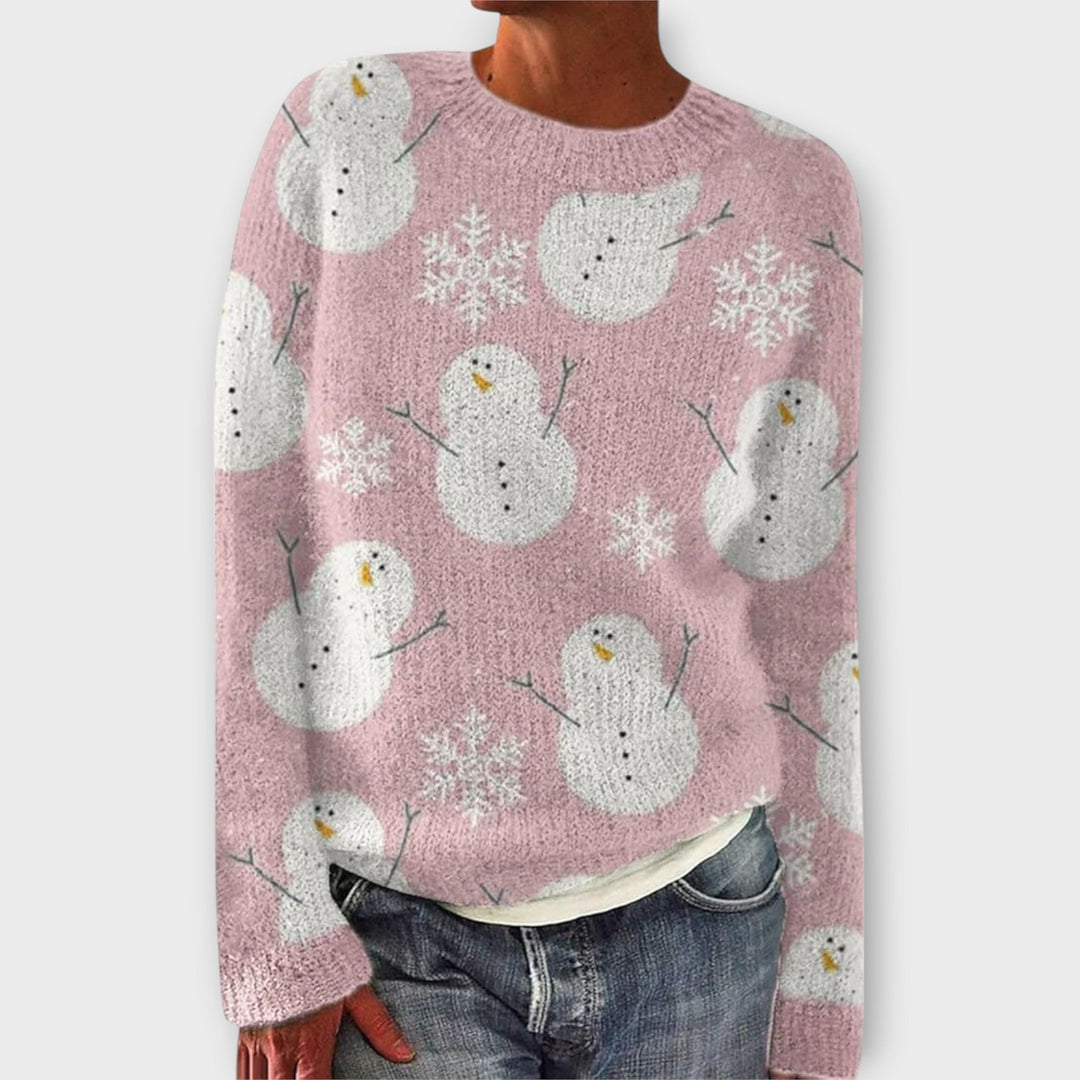 Christmas Crew Neck Knitted Jumper