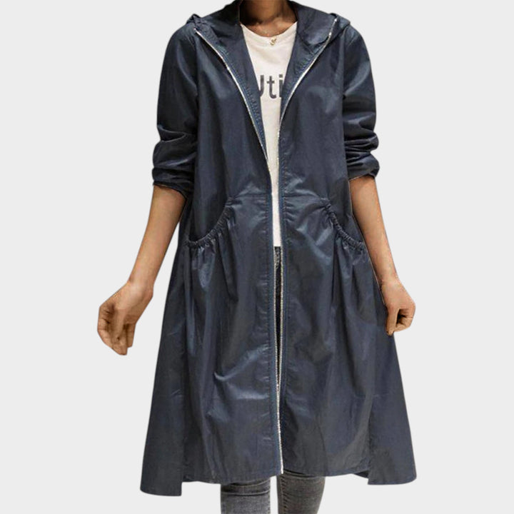 Long Winter Waterproof Trench Coat