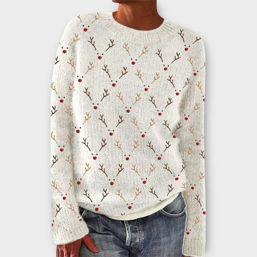 Christmas Crew Neck Knitted Jumper