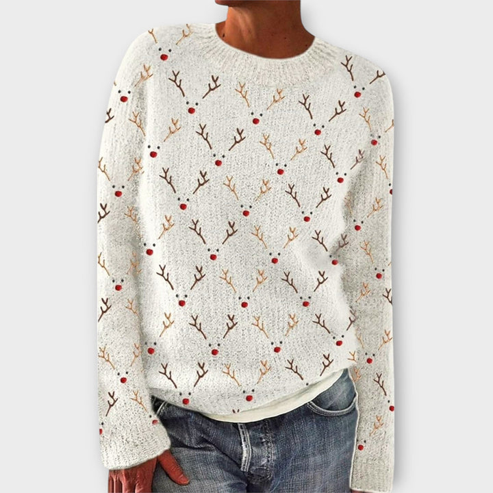 Christmas Crew Neck Knitted Jumper