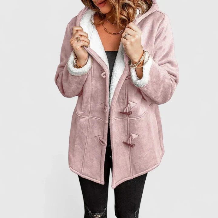 Faux Fur Shearling Winter Coat