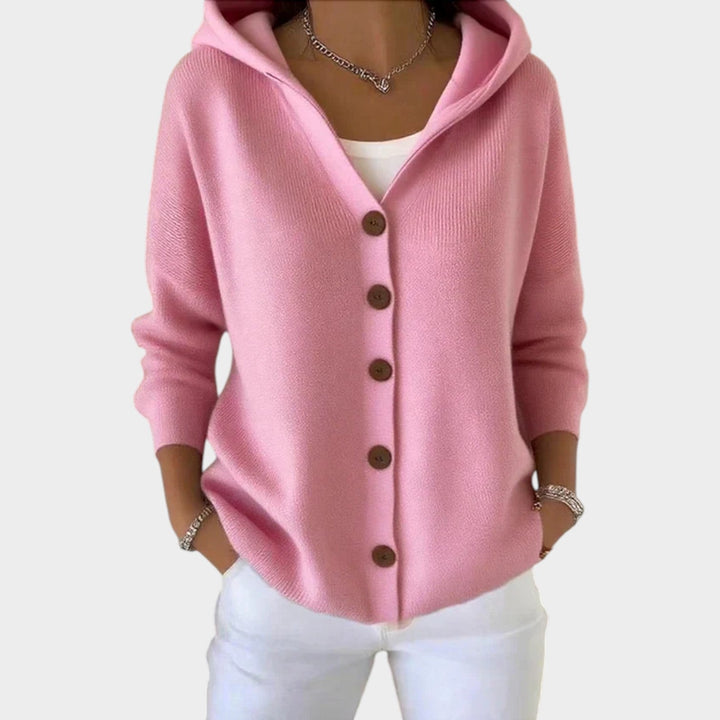 Cotton Knitted Button Up Cardigan