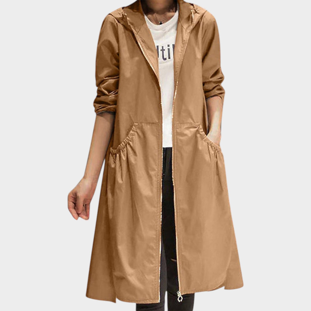 Long Winter Waterproof Trench Coat