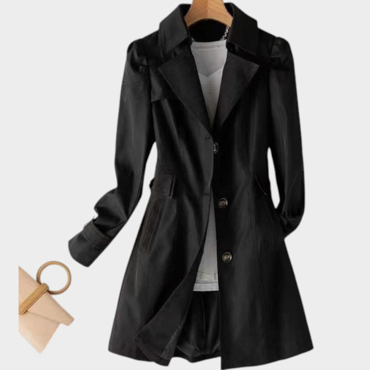 Tailored Single Breasted Trench Coat