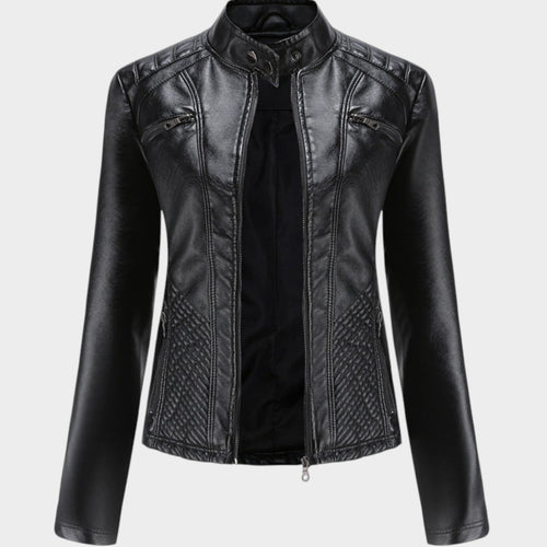 Leather Motorcycle Biker Jacket