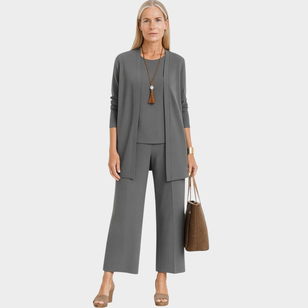 Women's Suit Relaxed Three Piece Set