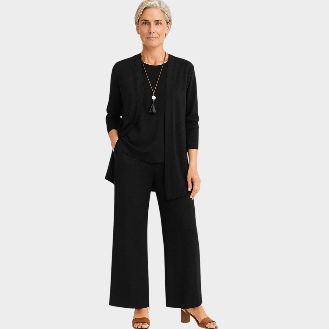 Women's Suit Relaxed Three Piece Set