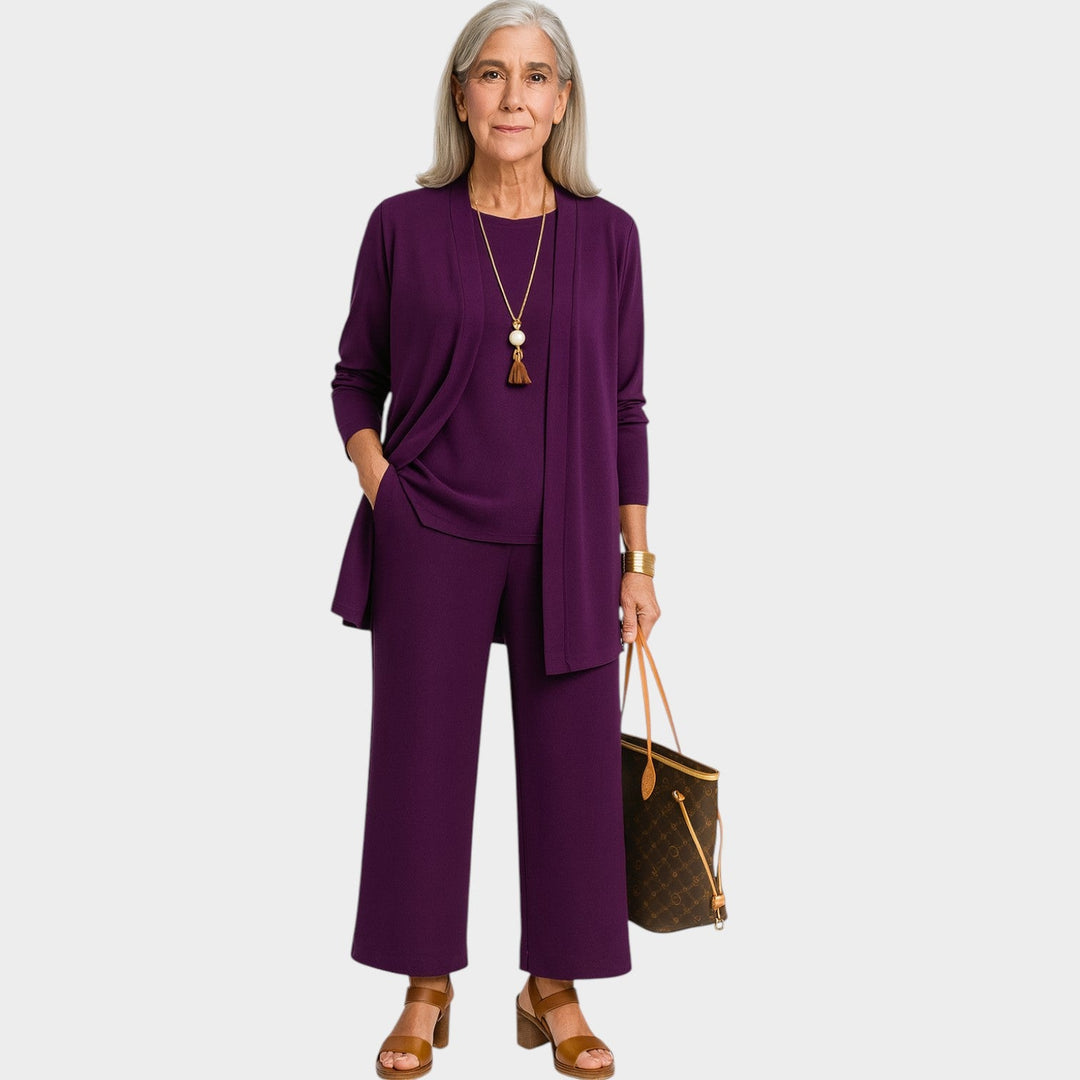 Women's Suit Relaxed Three Piece Set