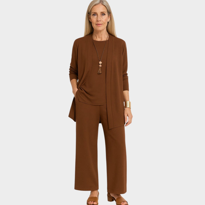 Women's Suit Relaxed Three Piece Set