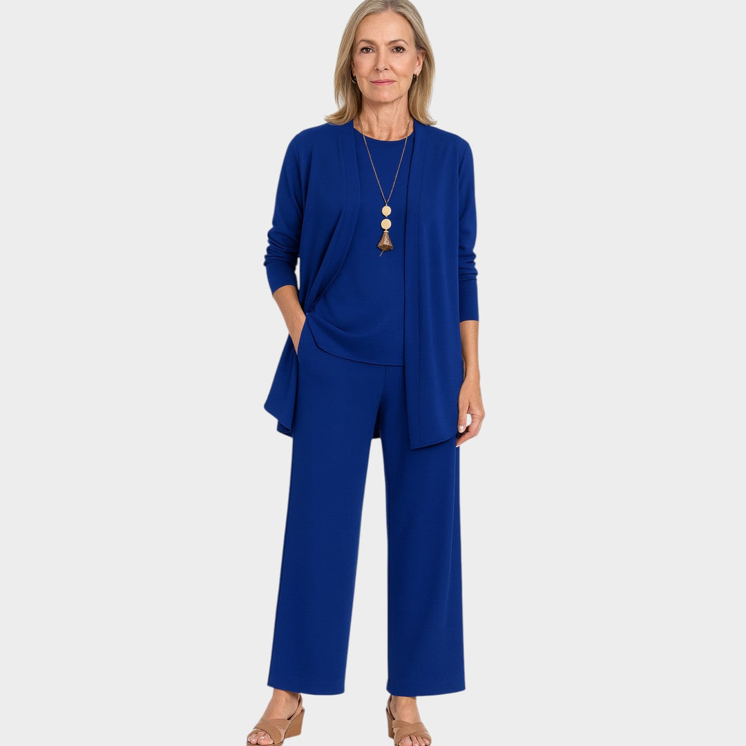 Women's Suit Relaxed Three Piece Set