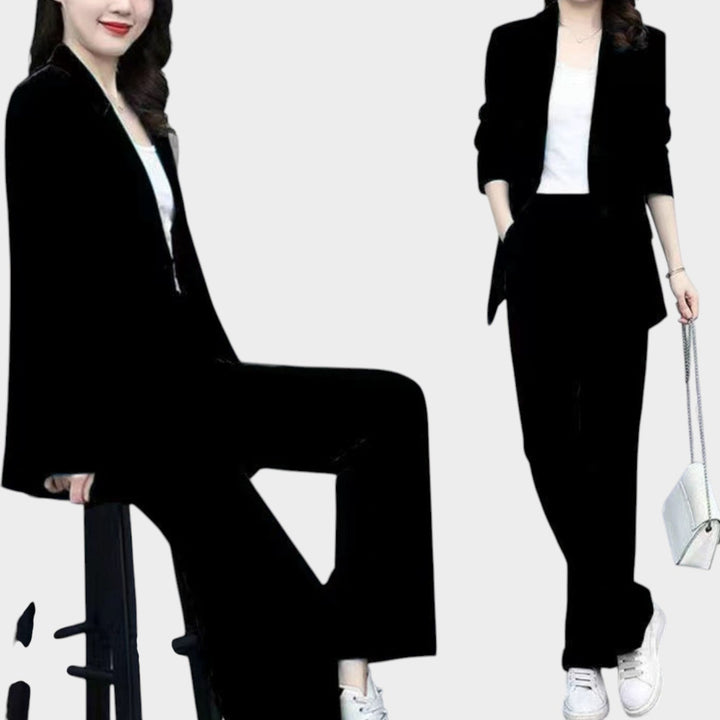 Women's Suit Tailored Two-Piece Set