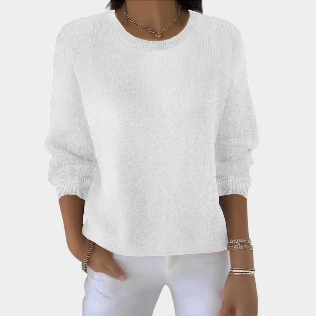 Soft Knitted Crew Neck Jumper