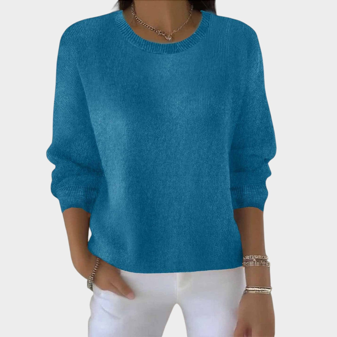 Soft Knitted Crew Neck Jumper