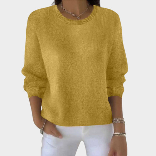 Soft Knitted Crew Neck Jumper