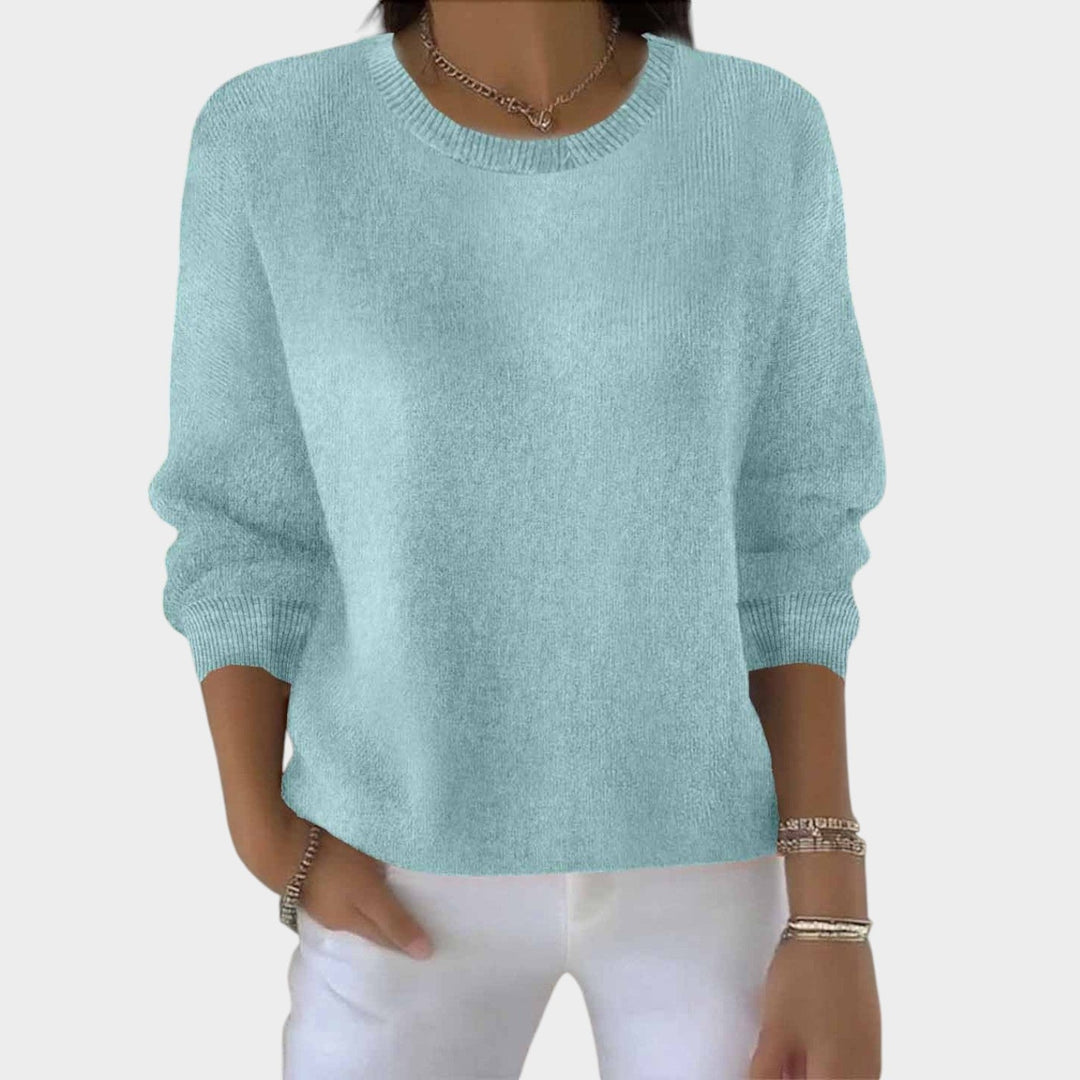 Soft Knitted Crew Neck Jumper