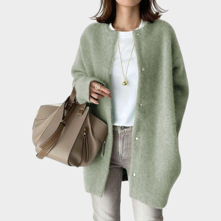 Casual Button Front Knitted Cardigan
