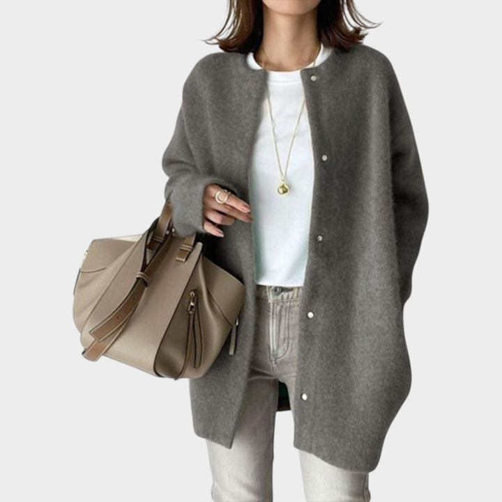 Casual Button Front Knitted Cardigan