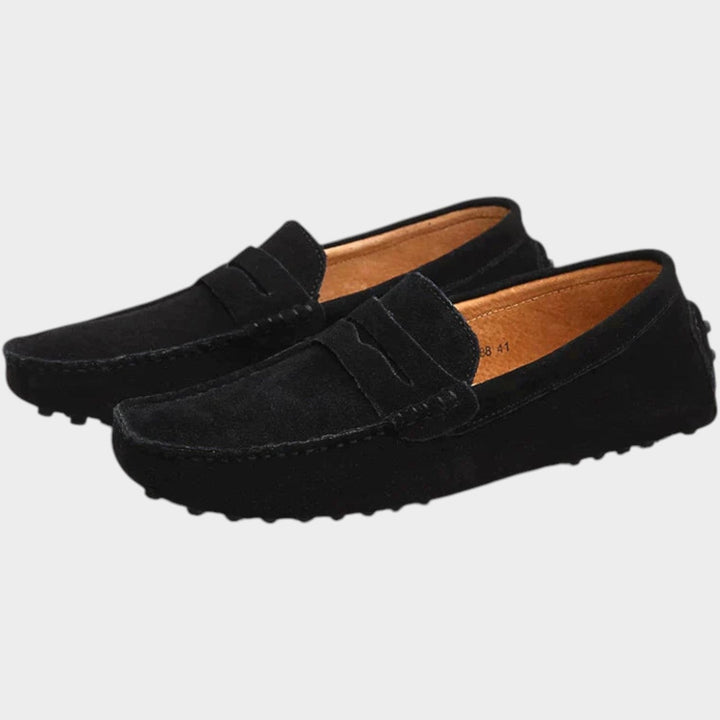 Women's Suede Penny Loafers
