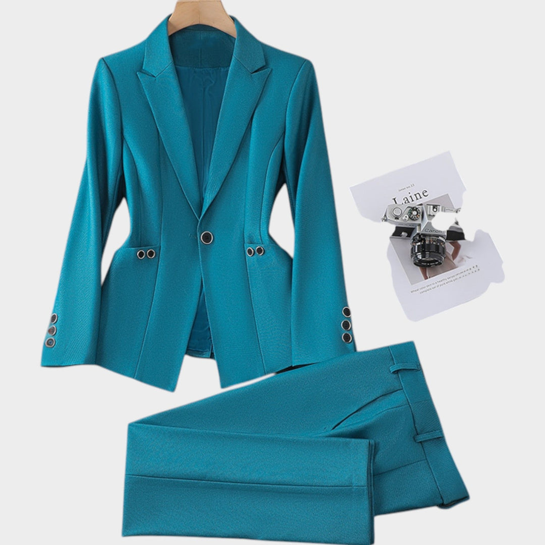 Women's Suit Tailored Business Two-Piece Set