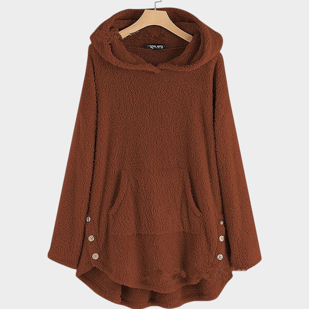 Warm Plush Fleece Hoodie