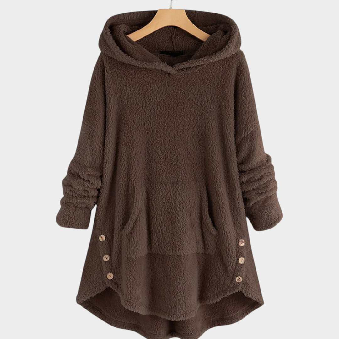 Warm Plush Fleece Hoodie