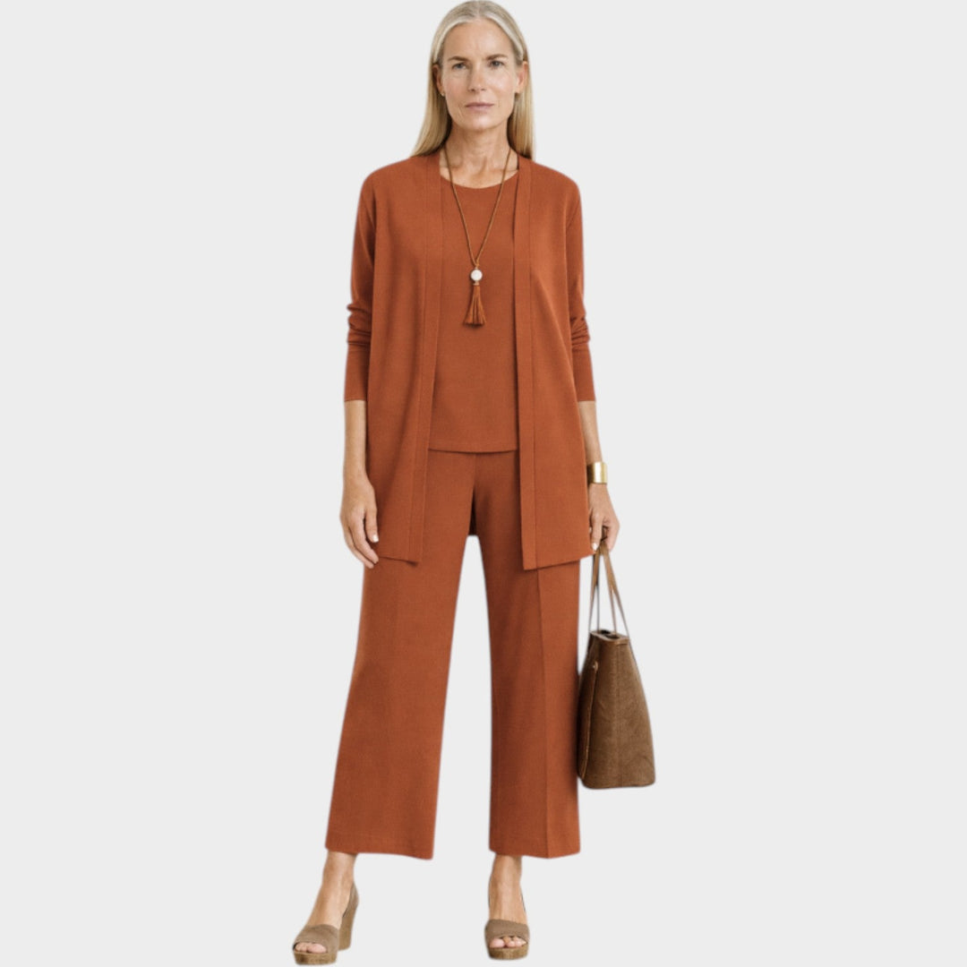 Women's Suit Relaxed Three Piece Set