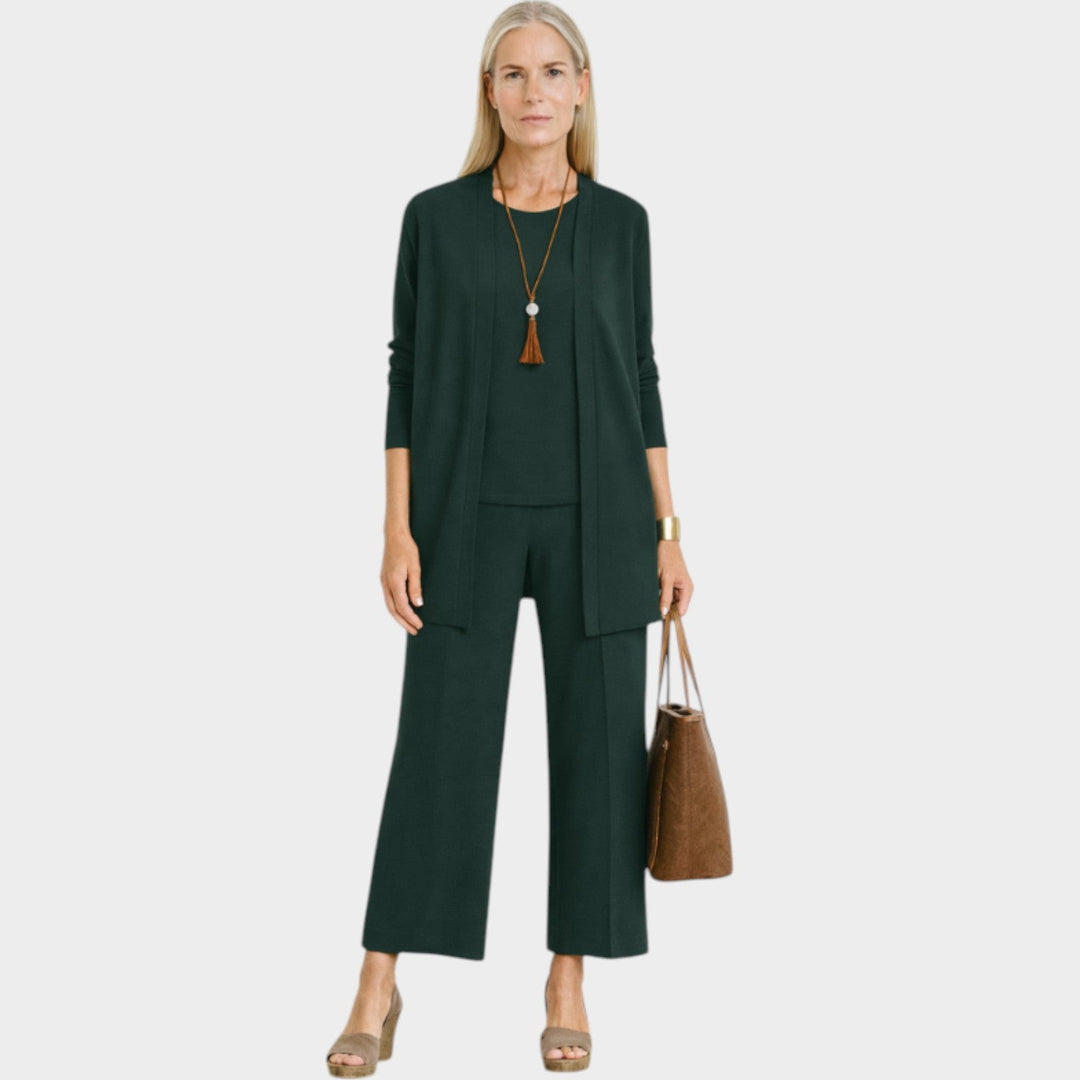 Women's Suit Relaxed Three Piece Set