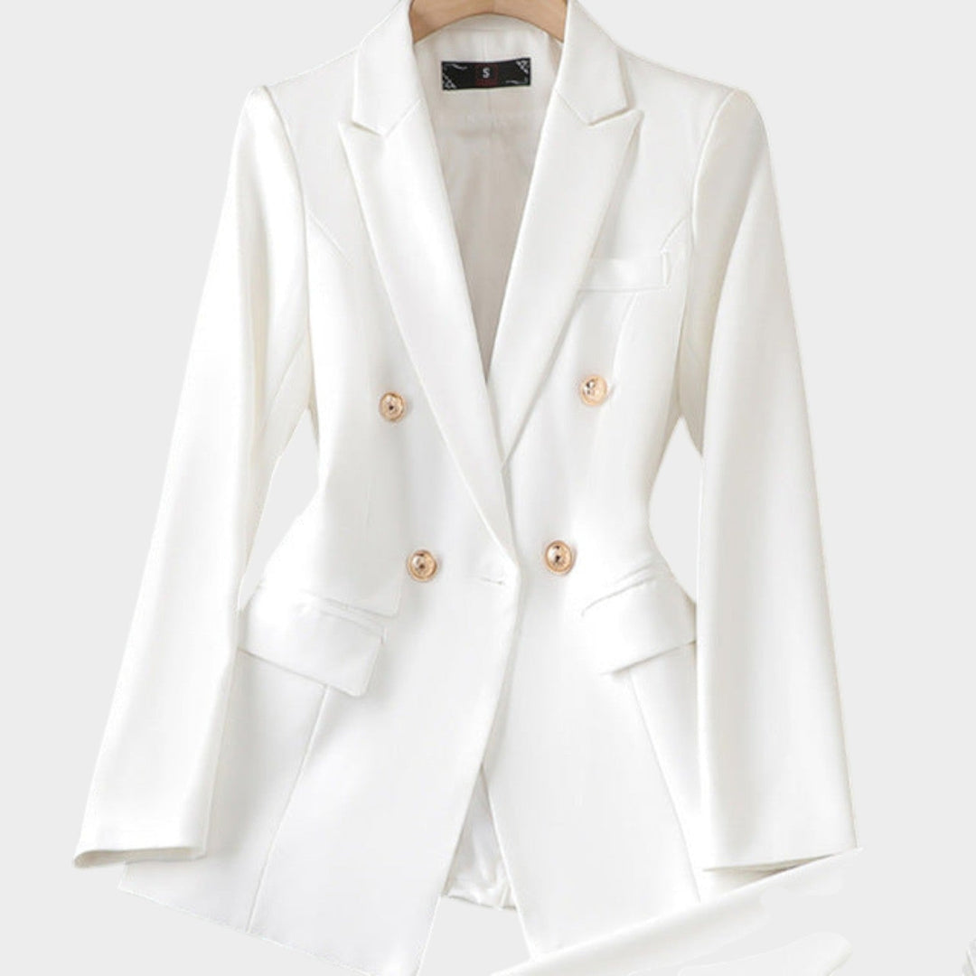 Women's Suit Double Breasted Two-Piece Set