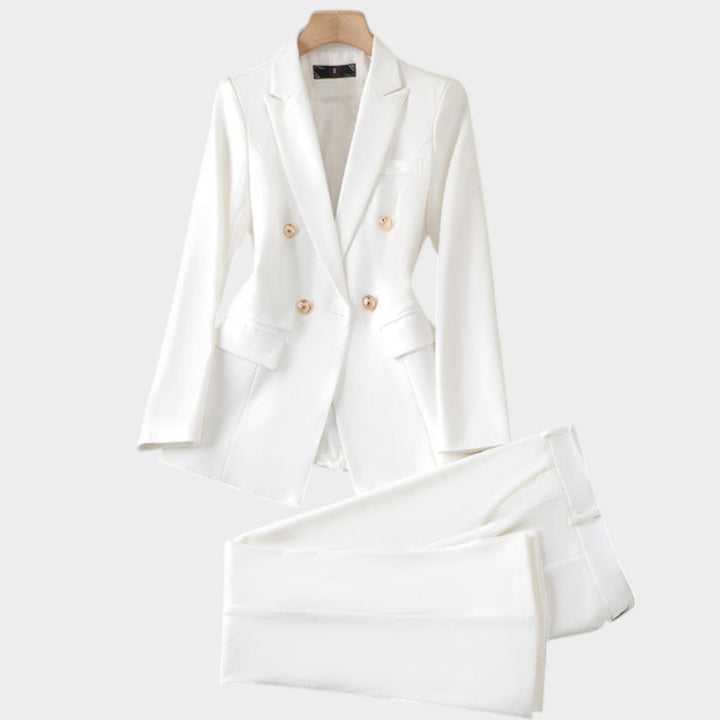 Women's Suit Double Breasted Two-Piece Set