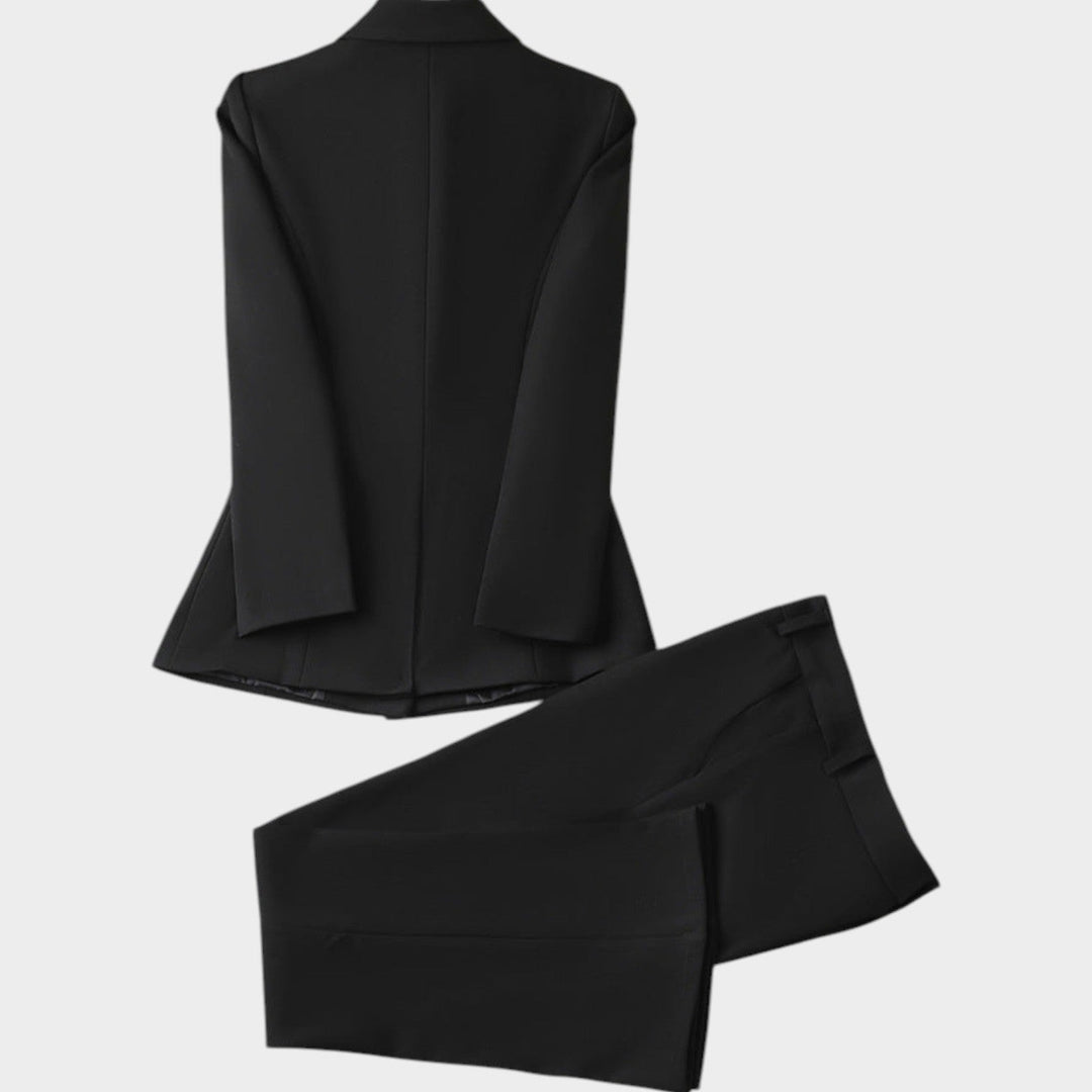 Women's Suit Double Breasted Two-Piece Set