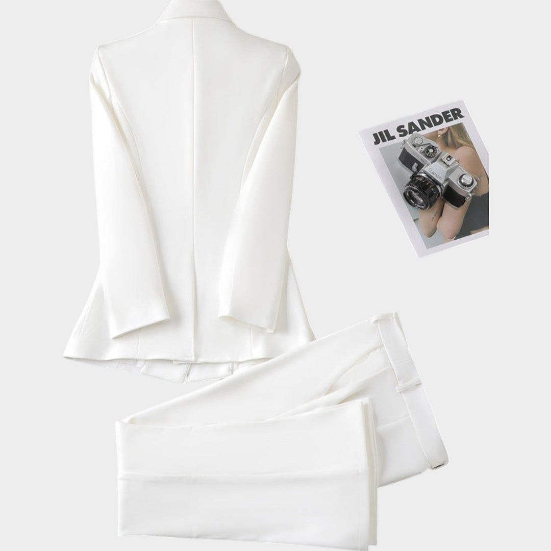 Women's Suit Double Breasted Two-Piece Set