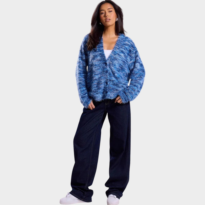 Women’s Knit Cardigan Oversized Long Sleeve