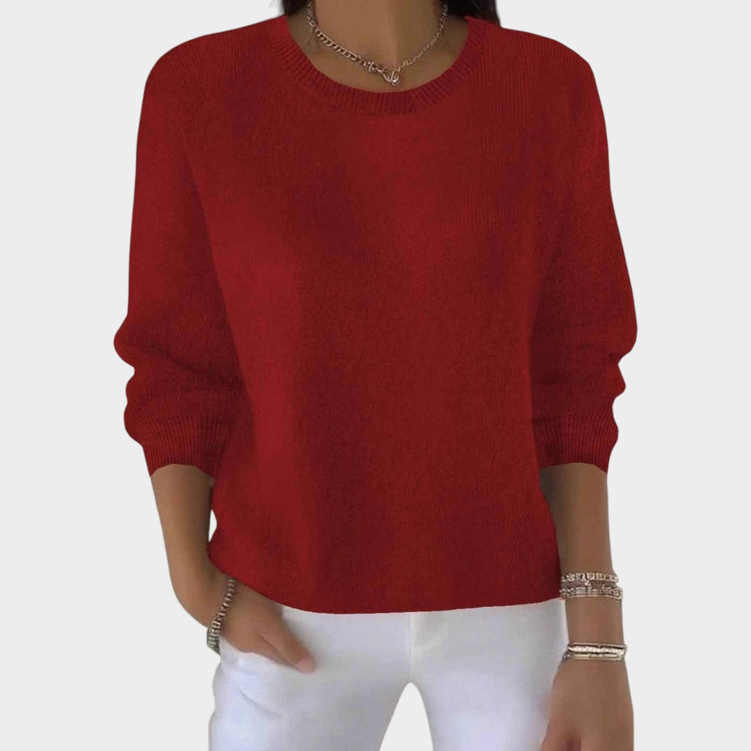 Soft Knitted Crew Neck Jumper